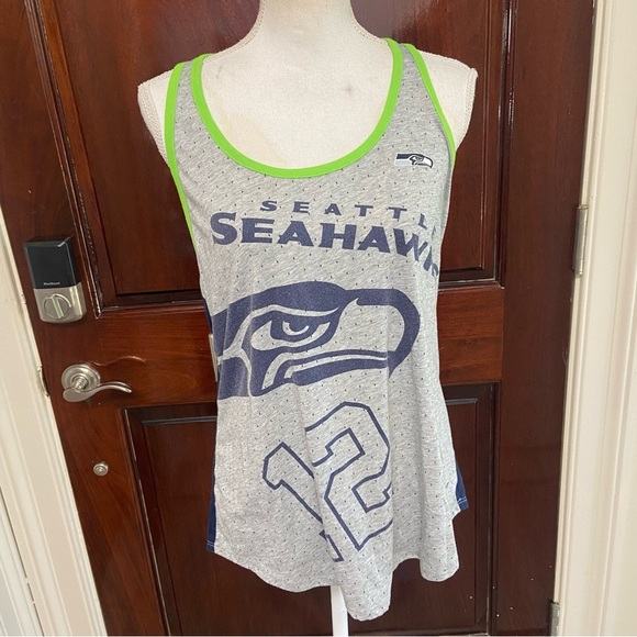 Nike NFL Team Apparel Women’s Seattle Seahawks Racerback Tank Size XL 12th Man - Picture 7 of 7